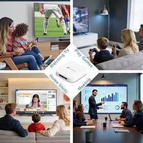 LEFFOT M1 Plus compact design blends with any home entertainment setup.