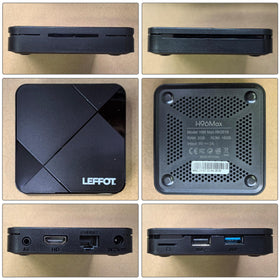 LEFFOT beside a smartphone for size comparison and portability