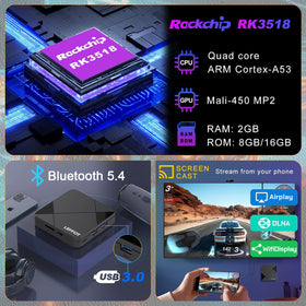 LEFFOT with USB drive and TF card for easy storage expansion