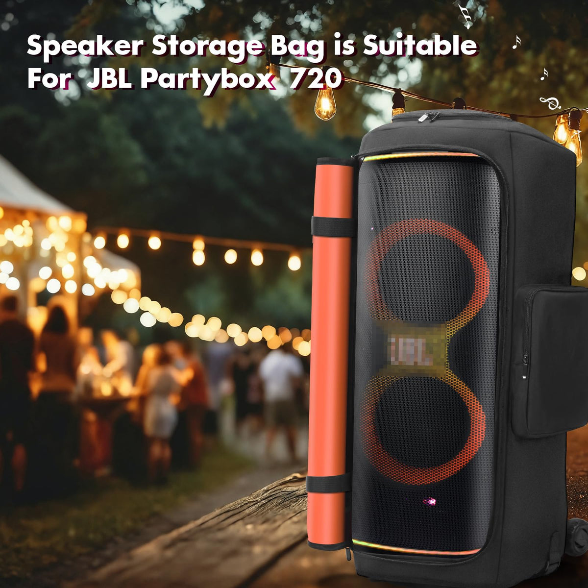 LEFOR·Z JBL PartyBox 720 compact foldable design for storage