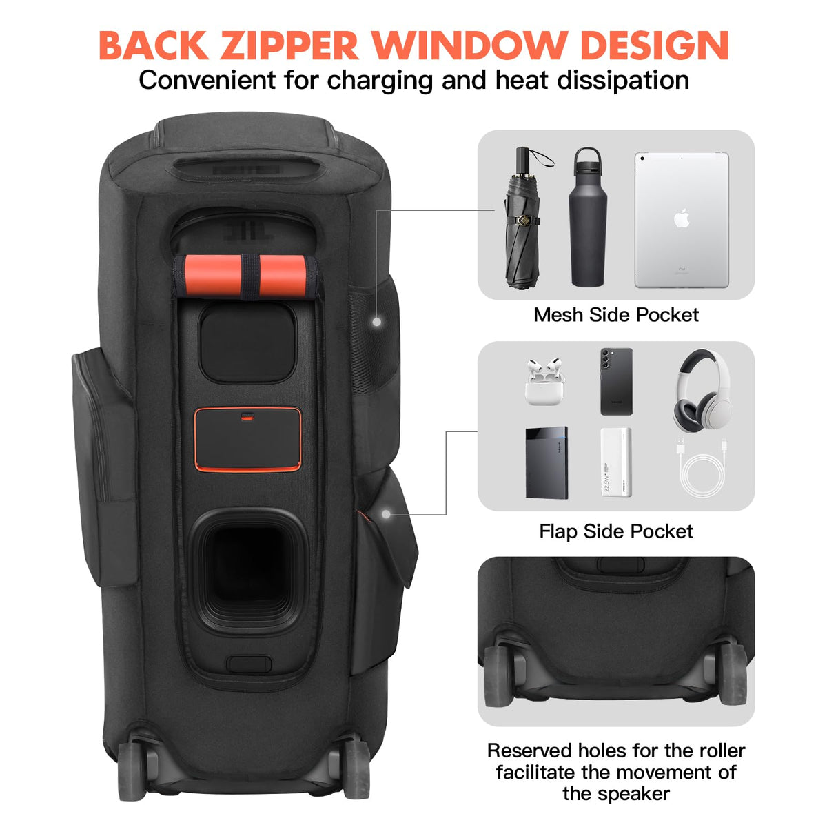 LEFOR·Z PartyBox 720 open-top access for easy operation