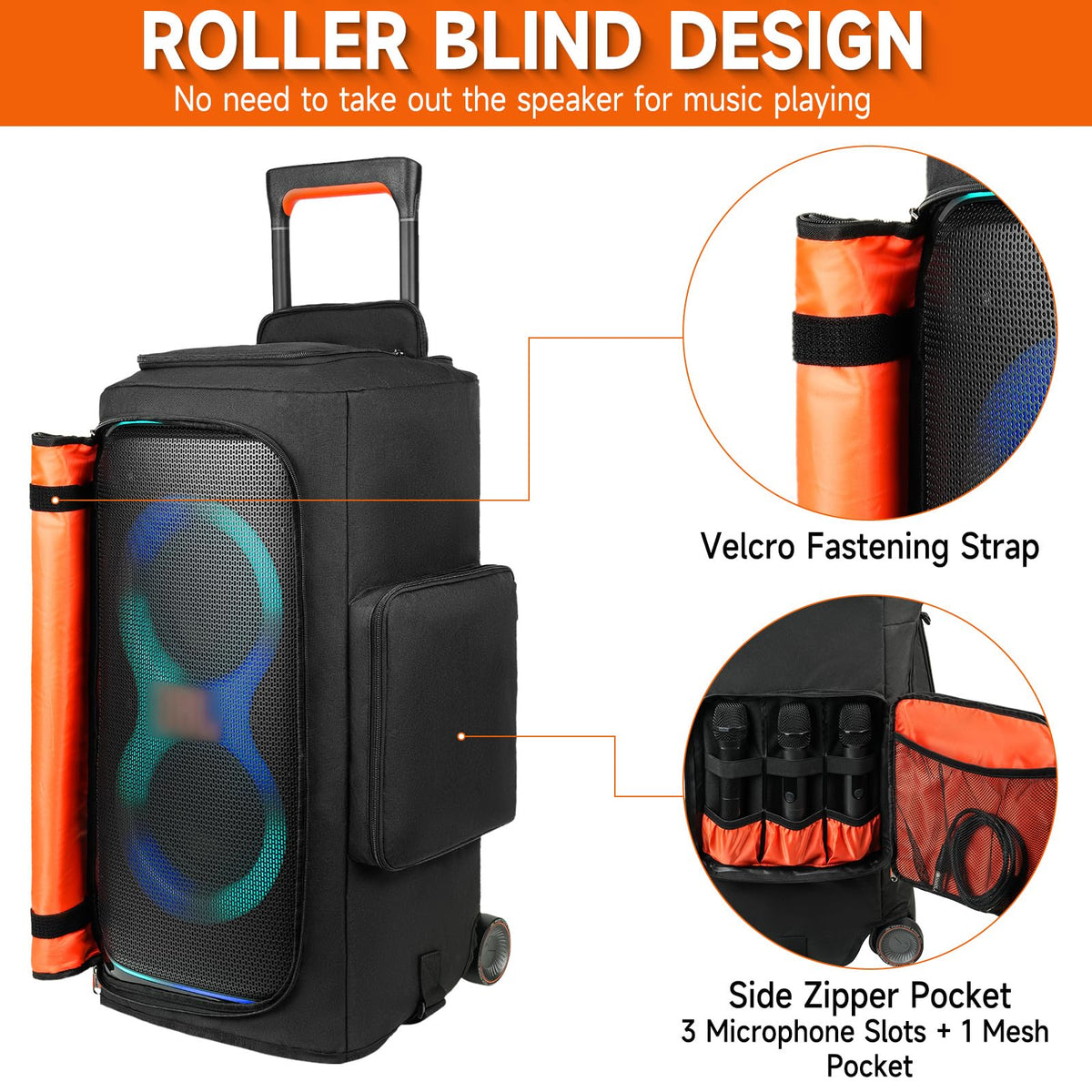 LEFOR·Z back view with roll blind closed protecting ports and surfaces