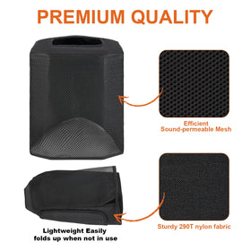 LEFOR·Z Bose S1 Pro Plus cover and Velcro design enables quick adjustments.