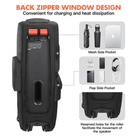 LEFOR·Z bottom Velcro strap securing cover during transport