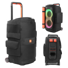 LEFOR·Z front view of cover on PartyBox 520 showing full protection and easy handling