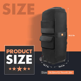 LEFORZ multi-pocket design keeps cables and accessories organized on the go.
