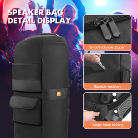 LEFORZ tear-resistant polyester outer keeps up during travel.