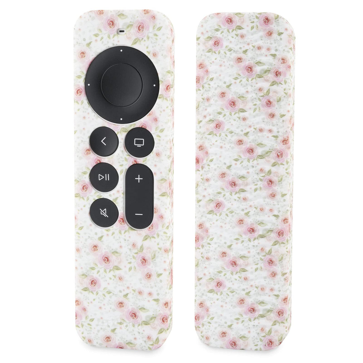 LEFXMOPHY flower silicone remote case for Apple TV remote enhances grip and easy identification