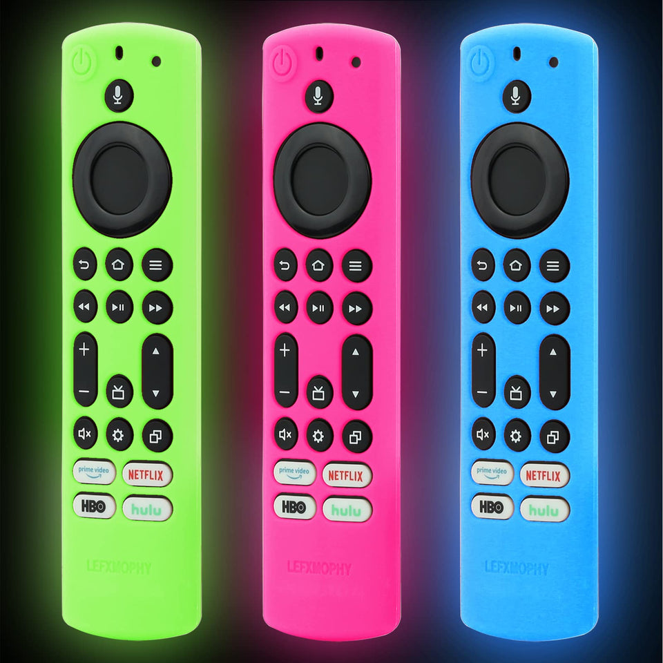 LEFXMOPHY remote cover in green protects against slips and dust for your Toshiba/Insignia remote