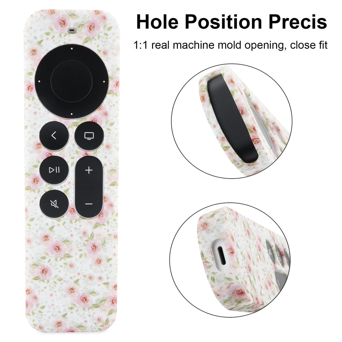 LEFXMOPHY remote sleeve soft rubber texture improves grip and protects against slips