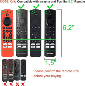 LEFXMOPHY orange remote cover protects against slips and scratches while colorful styling stands out.