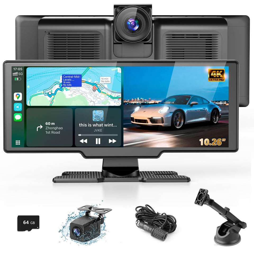 Lehwey 10.26-inch CarPlay screen enables wireless navigation on the go