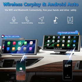 Lehwey front dashcam 4K captures clear road details day and night