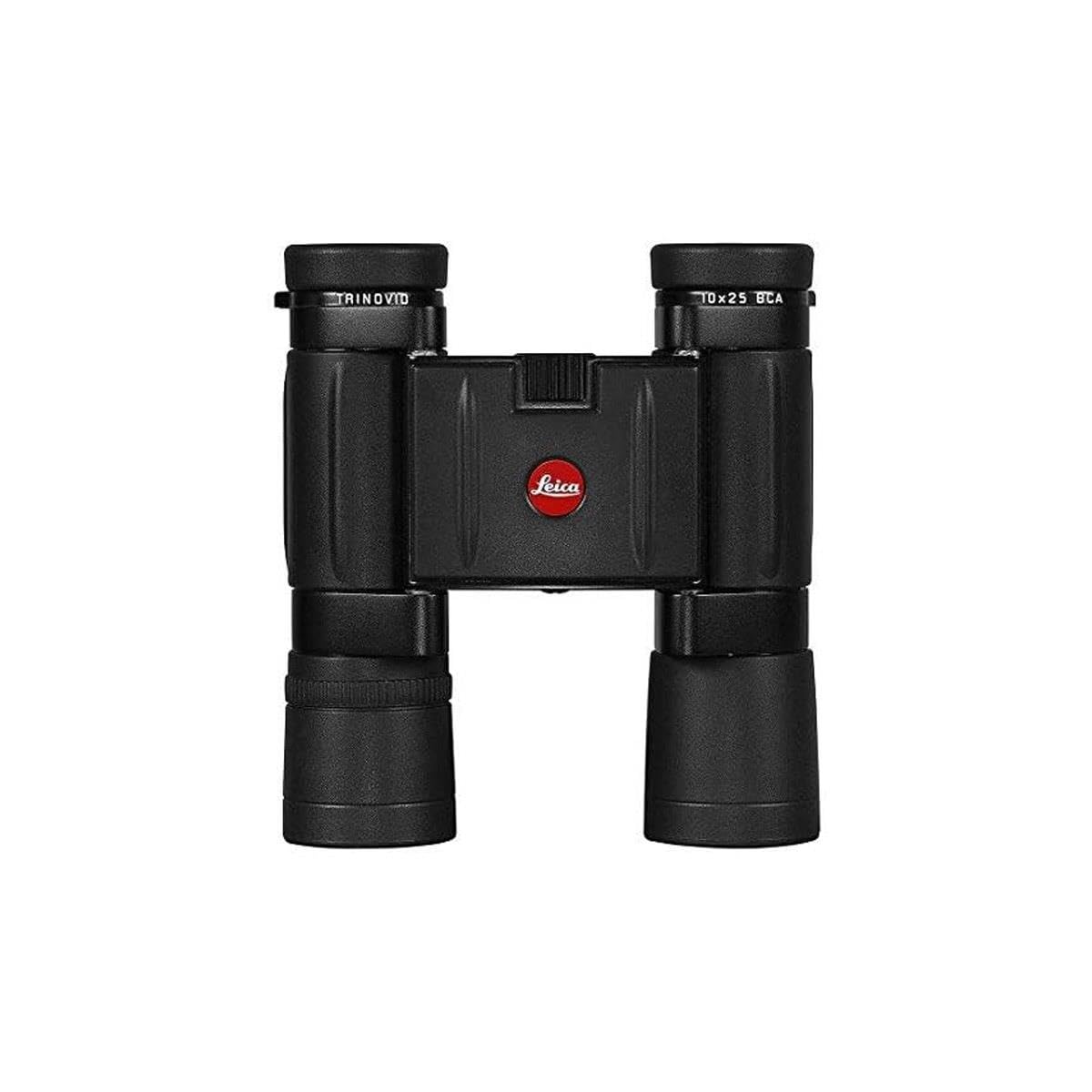 Leica 10x25 BCA Trinovid in use during hiking on a trail
