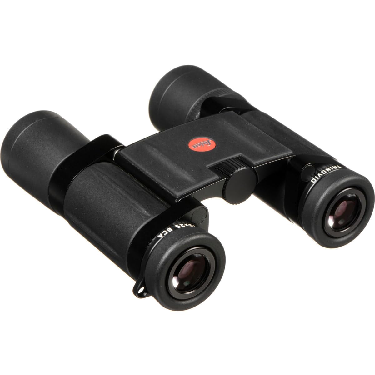Leica 10x25 BCA Trinovid binocular side view for ergonomic grip