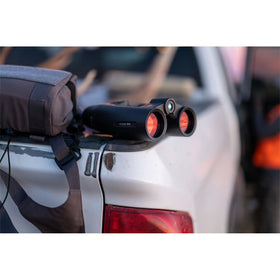 Leica Geovid Pro ultralight ergonomics, comfortable viewing during long hunts.