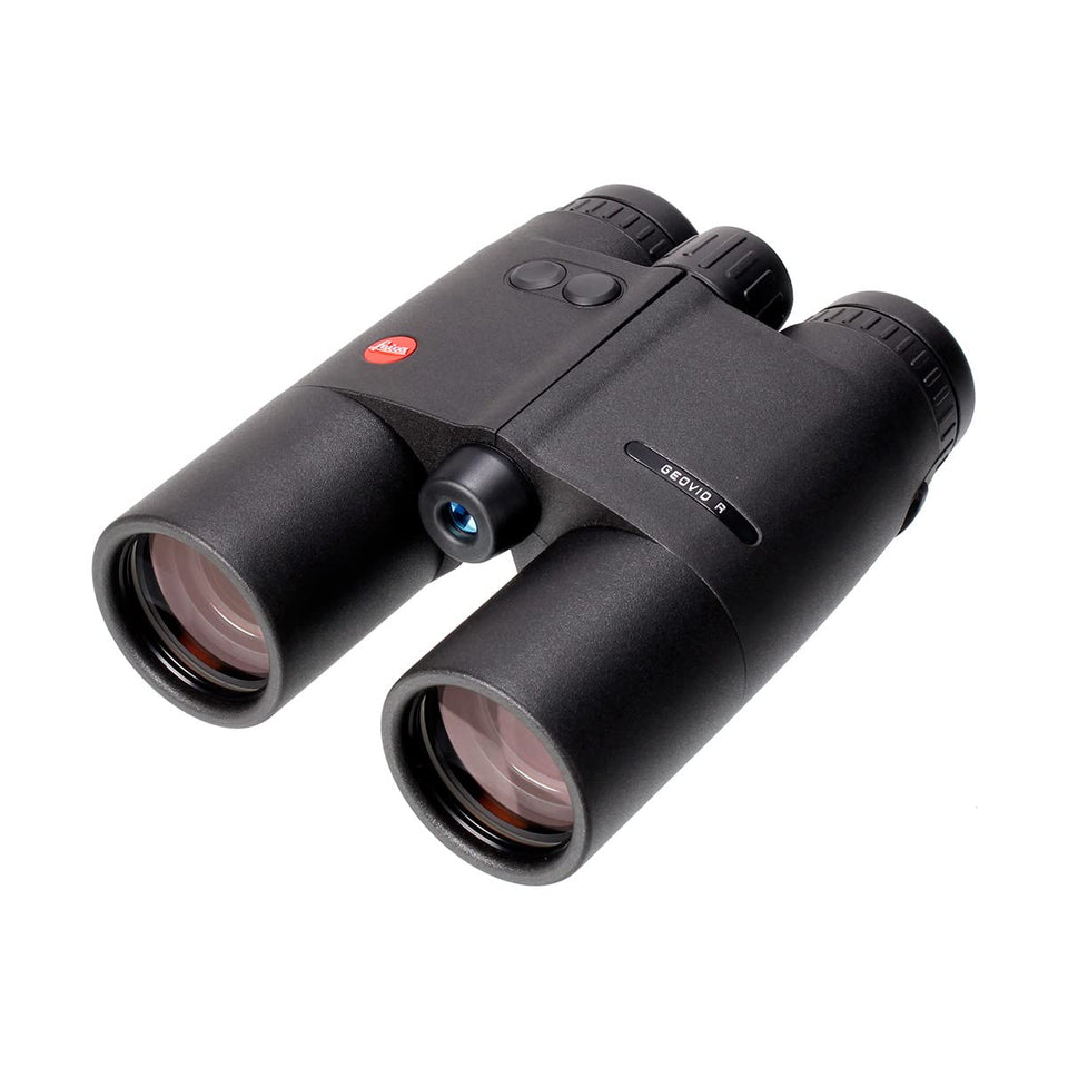 Leica Geovid R Gen 2022 front view, compact design with premium optics.