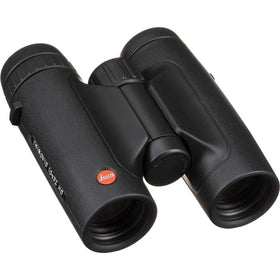 Leica Trinovid HD 10x32 binoculars front view highlights compact, balanced handling for travel and wildlife watching.