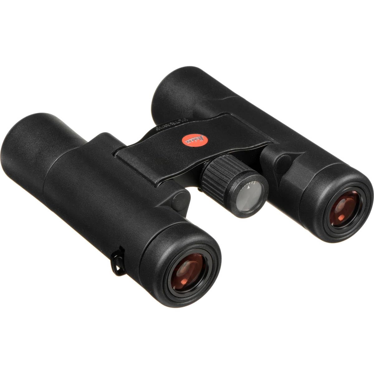 Leica Ultravid BR 10x25 diopter-button enables quick, precise focus for eyeglass wearers.