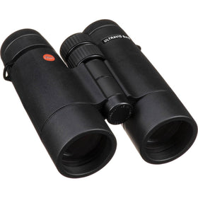 Leica Ultravid HD-Plus 8x42 strap-lug detail signals premium engineering.