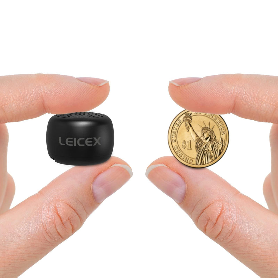 LEICEX mini speaker compact design for portable listening
