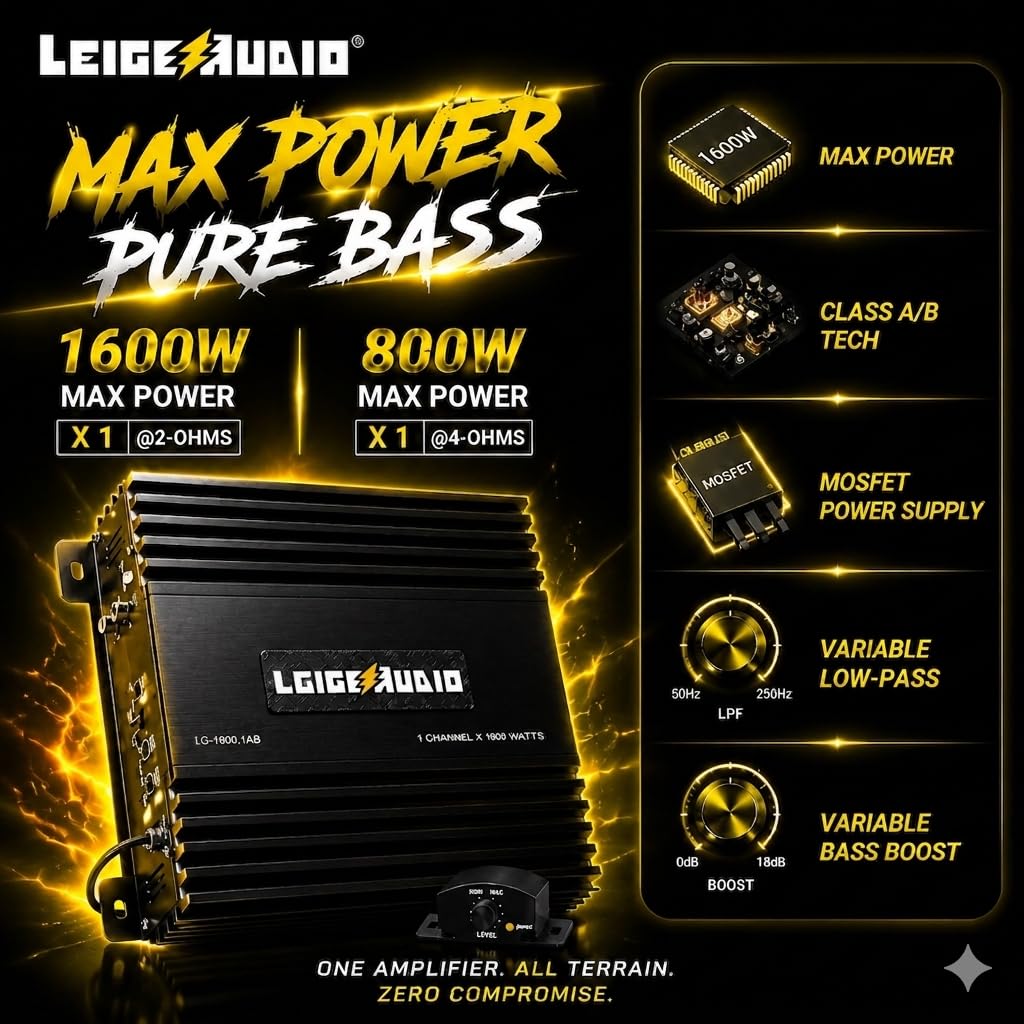 LEIGESAUDIO MOSFET power supply inside highlights efficient output delivery