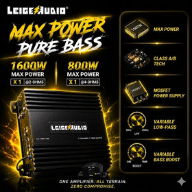 LEIGESAUDIO MOSFET power supply inside highlights efficient output delivery