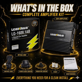 LEIGESAUDIO remote subwoofer control for easy on-the-fly bass tuning
