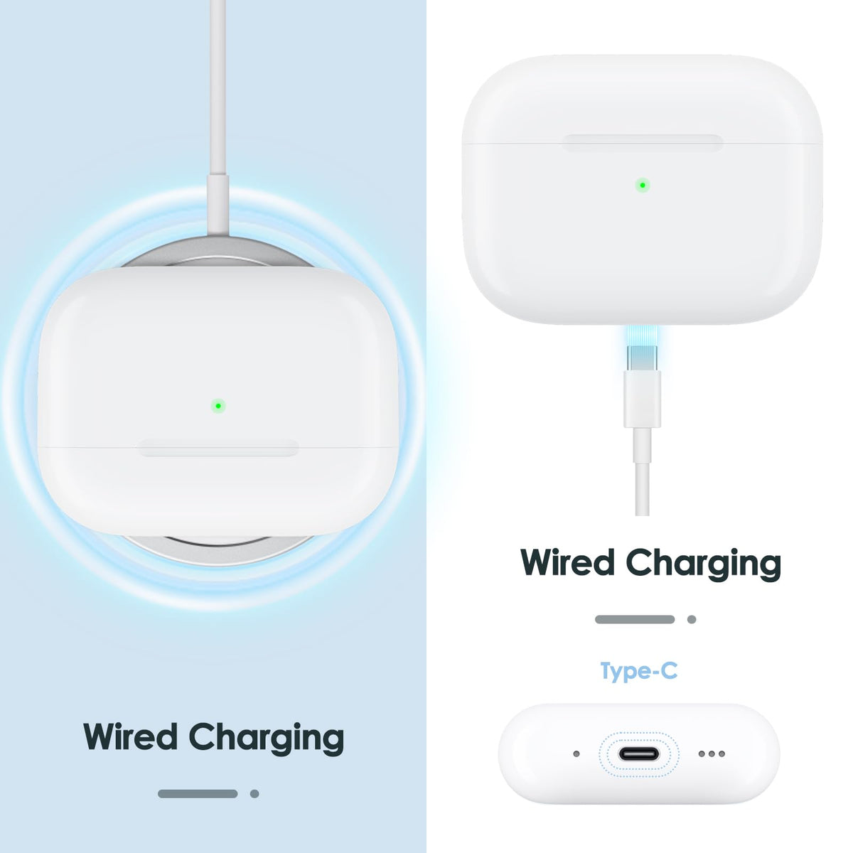 Leingee AirPods Pro charging case compact travel accessory for everyday use.