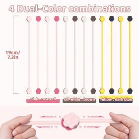 Leinsis dog paw ties repurposed as a curtain strap concept