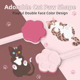 Leinsis dog paw magnetic ties used for stationery storage and labeling