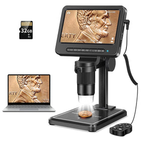 Leipan front view with 5-inch screen showing crisp inspection benefit