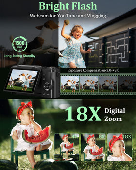 lemecrazy 3-inch IPS display shows vibrant, accurate colors.
