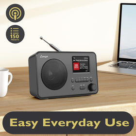 LEMEGA IR1S battery-powered portability for listening around home and garden