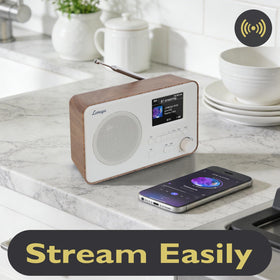 Lemega IR1S FM radio mode for reliable local stations and quality sound