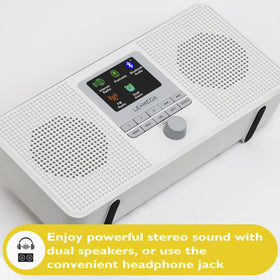 LEMEGA IR4S portable power mode for on-the-go listening