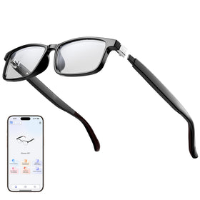 Lemolf front view showing translator glasses and clear design benefit