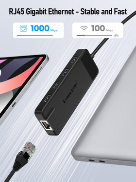 Lemorele card reader with SD card for fast photo and video transfers