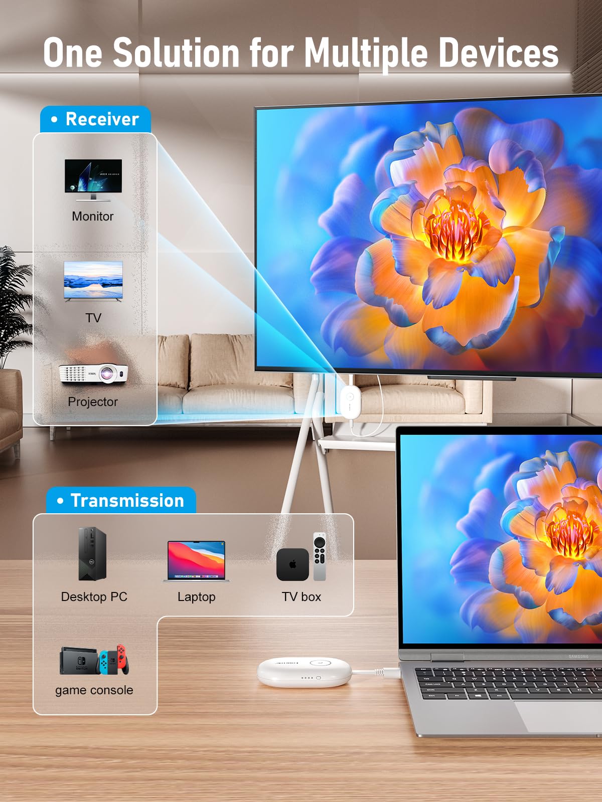 Lemorele G500 magnetic charging dock display showing fast recharge and convenience