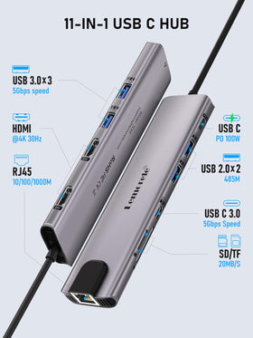 Lemorele Gigabit Ethernet dock provides stable wired connectivity
