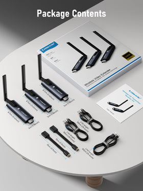 Lemorele home theater or conference setups enable versatile wireless display.