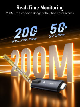 Lemorele 5GHz long-range signal up to 656 feet enabling wide-room coverage.