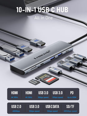 Lemorele SD and TF card slots with cards inserted for quick media transfers
