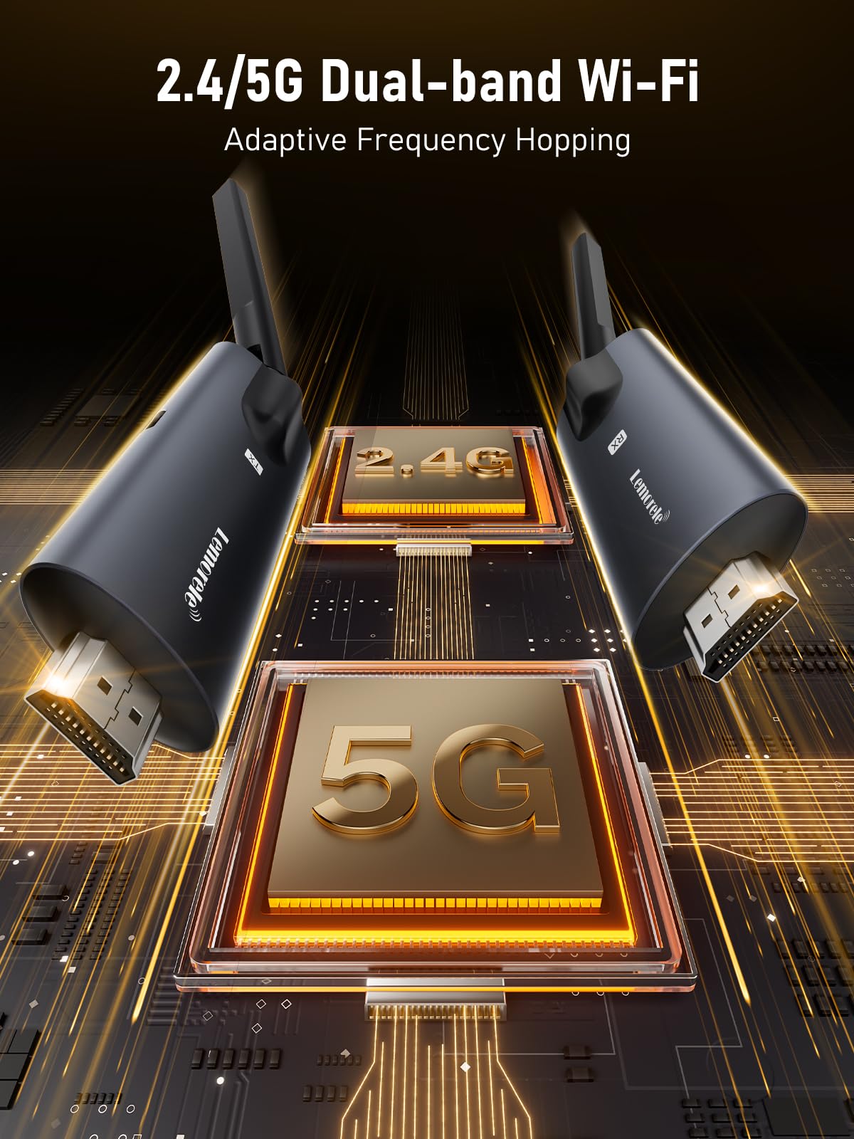 Lemorele TuTuPlay app provides live view on mobile devices for HDMI source monitoring.