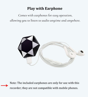 LemoVoz 28h Battery Life — extended recording sessions