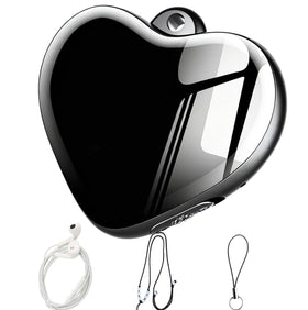 LemoVoz front view showing compact recorder and easy portability benefit