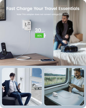 LENCENT safety features: dual fuses and thermo-control for safe charging