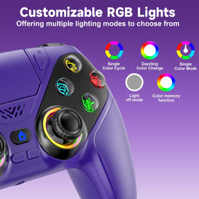 LENISUOLE rear closeup showing button layout and textures for precise control feeling