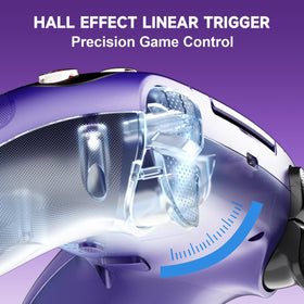 LENISUOLE closeup of touchpad and face buttons for accurate input and comfort