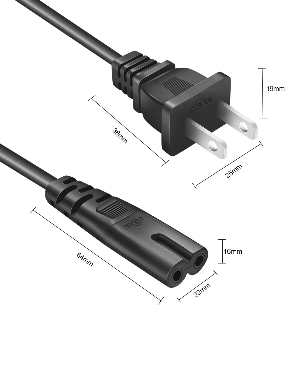 Lenmu Mica power cord stretched to 10 feet for flexible living room setup